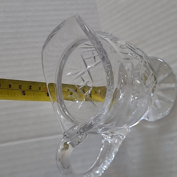 A04: Vintage  Lead Crystal Footed Gravy/Sauce - Picture 5 of 6